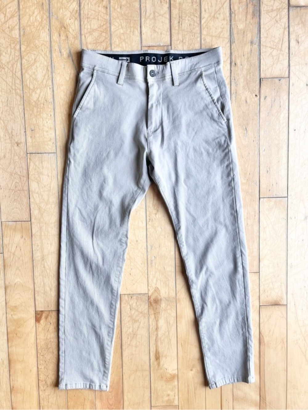 Projek Raw Classic Fit Stretch Light Tapered Casual Pants Mens Size 30